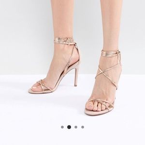 ASOS sbarely there strappy sandal US SIZE 8